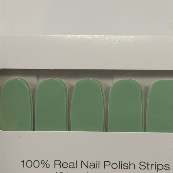 Color Street Other - NWT Color Street "Oslo and Steady" Solid Mint Green Nail Strips